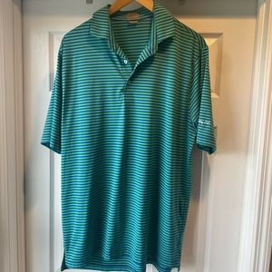 Mens Fennec Striped Polo L